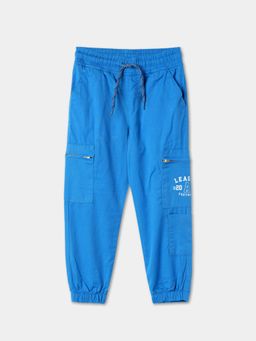 R&B - Boys Blue Graphic Relaxed Joggers