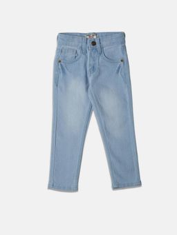 R&B - Boys Blue Faded Relaxed Jeans