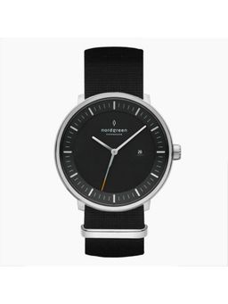 Nordgreen - Philosopher 36mm Black Dial with Black Nylon Strap
