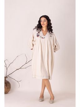 Karuna Khaitan - Off White Mritsna Dress