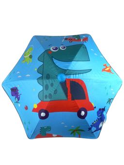 Little Surprise Box - Unisex Blue Printed Umbrella