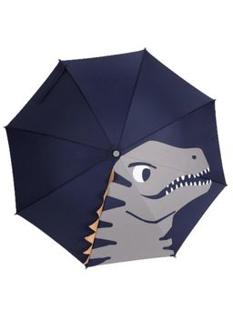 Little Surprise Box - Unisex Navy Blue Printed Umbrella
