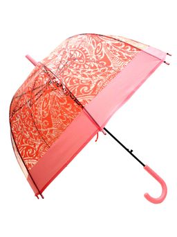 Little Surprise Box - Unisex Orange Printed Umbrella