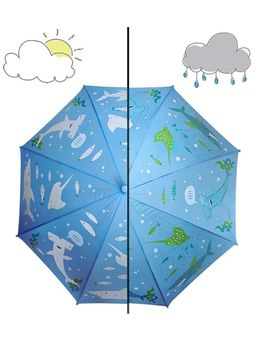 Little Surprise Box - Unisex Blue Printed Umbrella