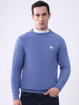 Monte Carlo - Men Round Neck Full Sleeves Sweater