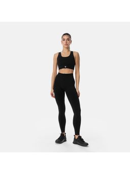 Cardio Bunny - Seamless Stretchable Compression Non-Wired Removable Padded Medium Coverage Bra