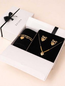 ZAISHA - Gold Lumea Hearts Box