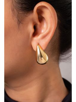 MINJI AND CO. - Gold Plated Minimal Drop Earrings Fish Hook Lightweight Anti Tarnish