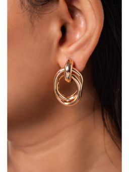 MINJI AND CO. - Rose Gold Plated Clip Earrings Minimal Anti Tarnish