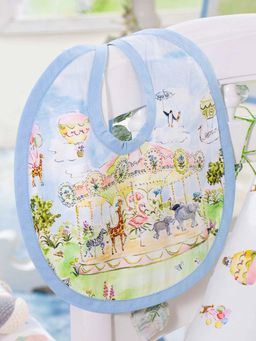 THE BABY TRUNK - Infant Egyptian Cotton Carnival Print Bib (0-12 M)