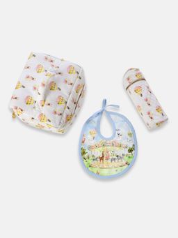 THE BABY TRUNK - Infant Carnival Pure Cotton Travel Accessory Kit (Set of 3)
