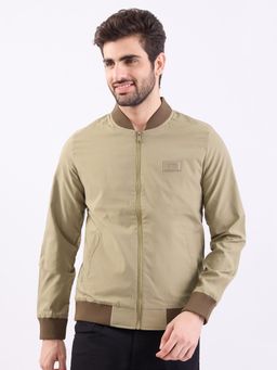 Spykar - Lint Olive Straight Fit Casual Jackets For Men