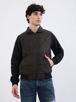 Spykar - Olive Green Straight Fit Casual Jackets For Men