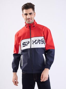 Spykar - True Red Straight Fit Casual Jackets For Men