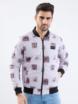 Spykar - Silver Grey Straight Fit Casual Jackets For Men