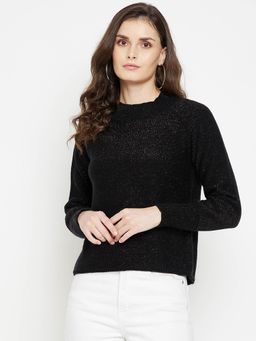 CAMLA - Black Sweater for Women