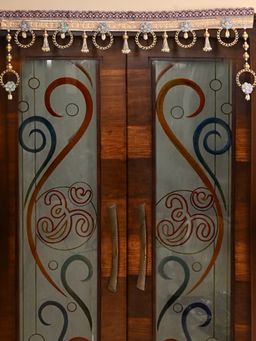 AAPNO RAJASTHAN - Elegant Pearl & Floral Toran For Door Decoration