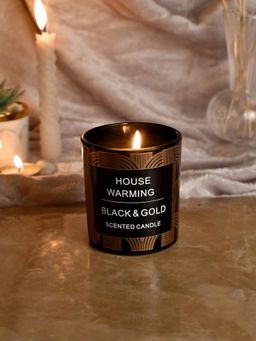 Tayhaa - Black & Gold Scented Candle