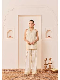 Sheetal Batra - Miral - Daisy Ivory Short Kurta With Farsi Salwar