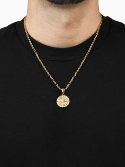 SWASHAA - Navir Trail Compass Men's Necklace Pendant