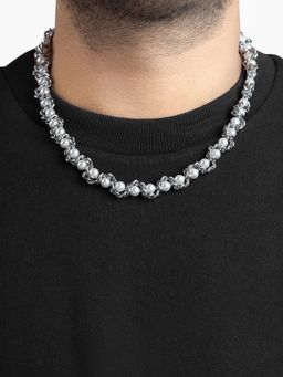 SWASHAA - Arlo Pearl Twisted Men's Necklace