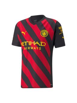 Puma - Mcfc Away Authentic Jersey Men Black T-shirts