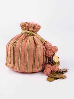 Vareli Bafna - Designs Up - Down Pink Potli