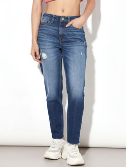 ONLY - Slim Fit Dark Blue Denim Jeans