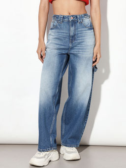 ONLY - Slouchy Light Blue Jeans