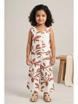 Lagorii - Brown Printed Co-Ord Set