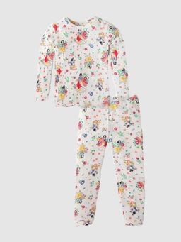 GAP - Girls Conversational Print Relaxed Fit T-Shirt with Pyjama