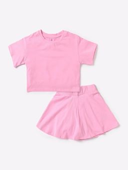 GAP - Kids Solid Round Neck Co-Ord Sets