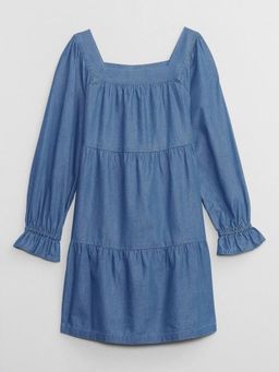 GAP - Girls Solid Tiered Dress