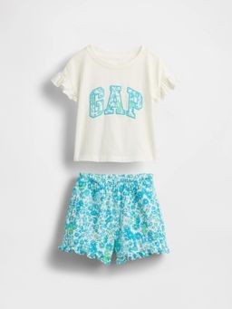 GAP - Girls Floral Mid-Rise Co-Ord Sets