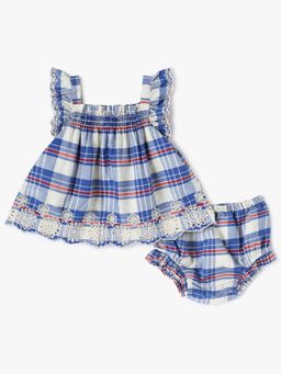 GAP - Kids Checked Mid-Rise Co-Ord Set