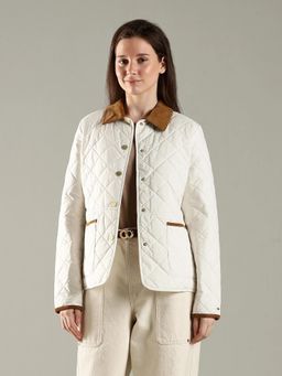 Tommy Hilfiger - Regular Fit Polyester Spread Collar Quilted Jacket