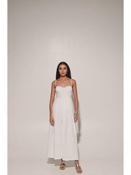 Kriti Bapna - Nymph Ensemble White Maxi Dress