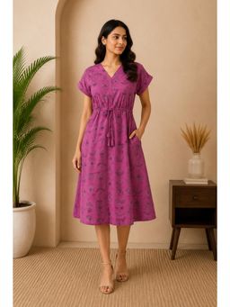 SILSELAH - Womens Pink Dress