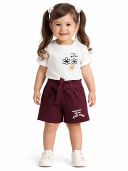 Bloom Up - Girls 2 Pcs Suit - Nan Cotton Blend