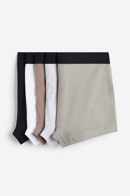 H&M - Men 5-Pack Short Trunks With Lycra