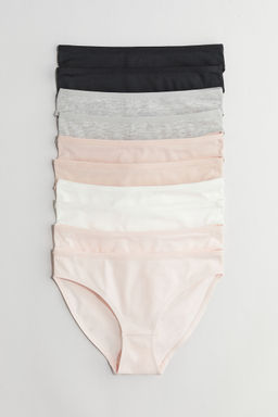 H&M - Girls 10-Pack Cotton Briefs