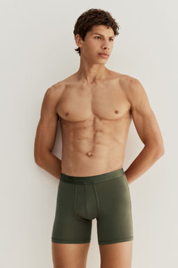 H&M - Men 2-Pack Mid Trunks With Lycra