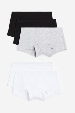 H&M - Girls 5-Pack Cotton Boxers