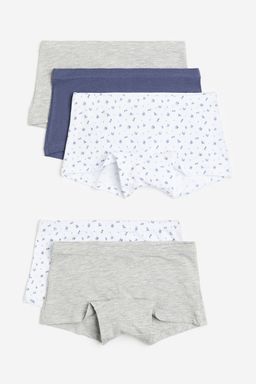 H&M - Girls 5-Pack Cotton Boxers
