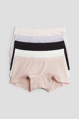 H&M - Girls 5-Pack Cotton Boxers