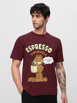 The Souled Store - Official Garfield: Espresso Yourself Men T-Shirt