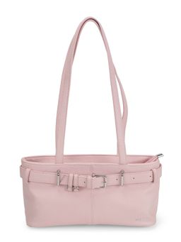 Mochi - Women Pink Casual Solid Handbag