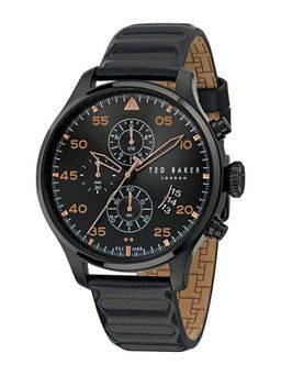 Ted Baker - Men Fulmaar Black Dial Analog Watch - BKPFMS504 (M)