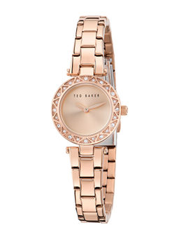 Ted Baker - Women Jolyye Gold -Tone Dial Analog Watch - BKPJLS504 (M)