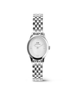 Daniel Wellington - Women Oval Mini White Oval Dial Analogue Watch - DW00100808K (M)